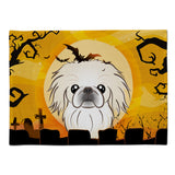 Caroline'S Treasures Bb1779Plmt Halloween Pekingese Fabric Placemat, Multicolor