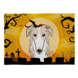 Caroline'S Treasures Bb1786Plmt Halloween Borzoi Fabric Placemat, Multicolor
