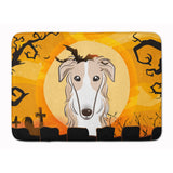 Caroline'S Treasures Halloween Borzoi Floor Mat, 19 X 27, Multicolor