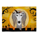 Caroline'S Treasures Bb1787Plmt Halloween Saluki Fabric Placemat, Multicolor
