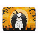 Caroline'S Treasures Halloween Japanese Chin Floor Mat, 19 X 27, Multicolor