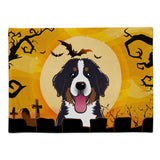 Caroline'S Treasures Bb1795Plmt Halloween Bernese Mountain Dog Fabric Placemat, Multicolor