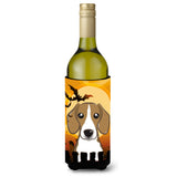 Caroline'S Treasures Halloween Beagle Wine Bottle Koozie Hugger, 750 Ml, Multicolor