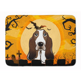 Caroline'S Treasures Halloween Basset Hound Floor Mat, 19 X 27, Multicolor