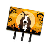 Caroline'S Treasures Bb1801Th68 Halloween Basset Hound Leash Or Key Holder, Large, Multicolor