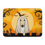 Caroline'S Treasures Halloween Afghan Hound Floor Mat, 19 X 27, Multicolor