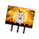 Caroline'S Treasures Bb1802Th68 Halloween Afghan Hound Leash Or Key Holder, Large, Multicolor
