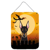 Caroline'S Treasures Halloween Doberman Wall Or Door Hanging Prints Bb1803Ds1216, 16Hx12W, Multicolor