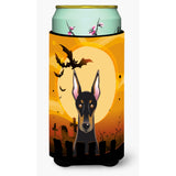 Caroline'S Treasures Halloween Doberman Tall Boy Koozie Hugger, Multicolor