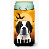 Caroline'S Treasures Halloween Saint Bernard Tall Boy Beverage Insulator Hugger, Multicolor
