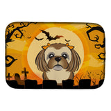 Caroline'S Treasures Bb1807Ddm Dish Drying Mat, 14 X 21, Halloween