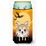 Caroline'S Treasures Halloween Chihuahua Tall Boy Koozie Hugger, Multicolor