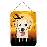 Caroline'S Treasures Halloween Golden Retriever Wall Or Door Hanging Prints Bb1810Ds1216, 16Hx12W, Multicolor
