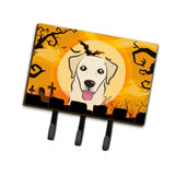Caroline'S Treasures Bb1810Th68 Halloween Golden Retriever Leash Or Key Holder, Large, Multicolor