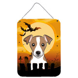 Caroline'S Treasures Halloween Jack Russell Terrier Wall Or Door Hanging Prints Bb1818Ds1216, 16Hx12W, Multicolor