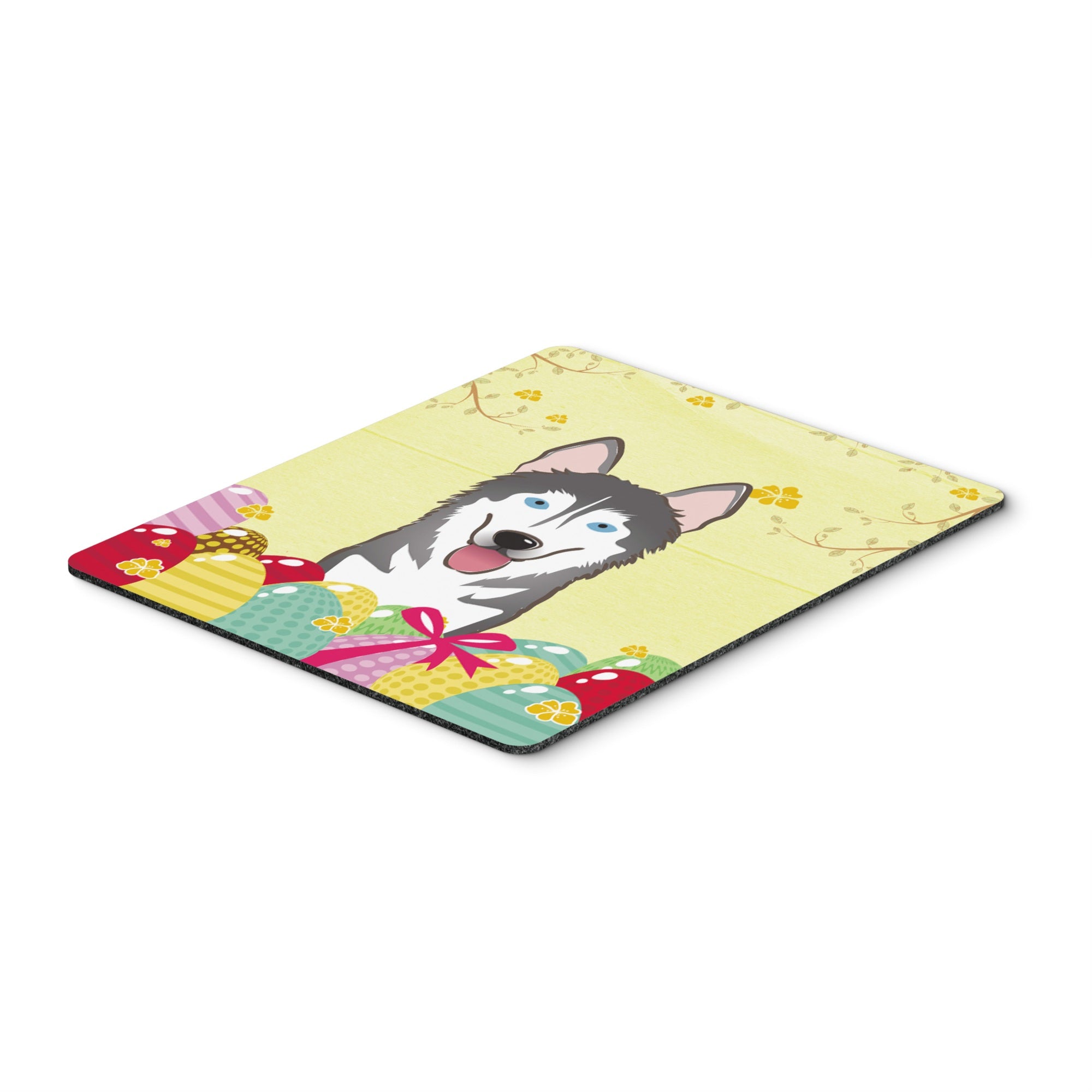 Caroline'S Treasures Alaskan Malamute Easter Egg Hunt Mouse Pad, Hot Pad Or Trivet, Multicolor (Bb1900Mp)