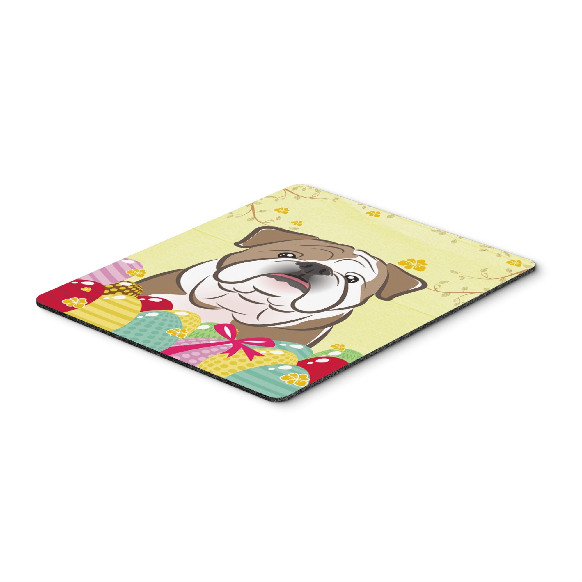 Caroline'S Treasures English Bulldog Easter Egg Hunt Mouse Pad, Hot Pad Or Trivet, Multicolor (Bb1901Mp)