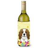 Caroline'S Treasures Bb1906Literk Cavalier Spaniel Easter Egg Hunt Wine Bottle Hugger Koozie, 750Ml, Multicolor