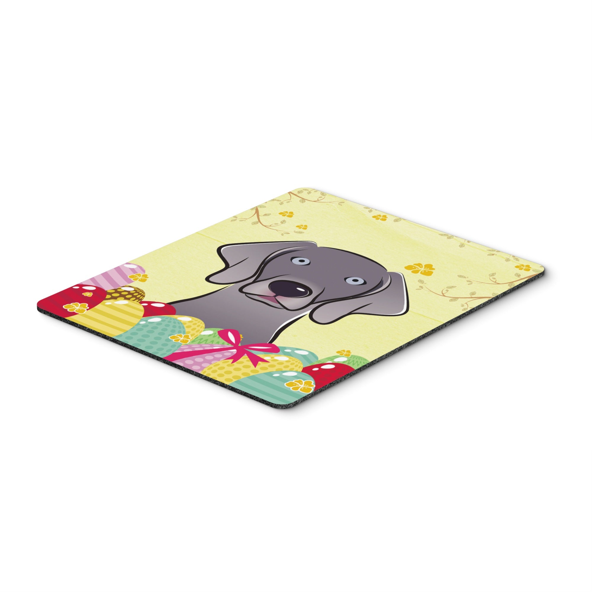 Caroline'S Treasures Weimaraner Easter Egg Hunt Mouse Pad, Hot Pad Or Trivet, Multicolor (Bb1913Mp)