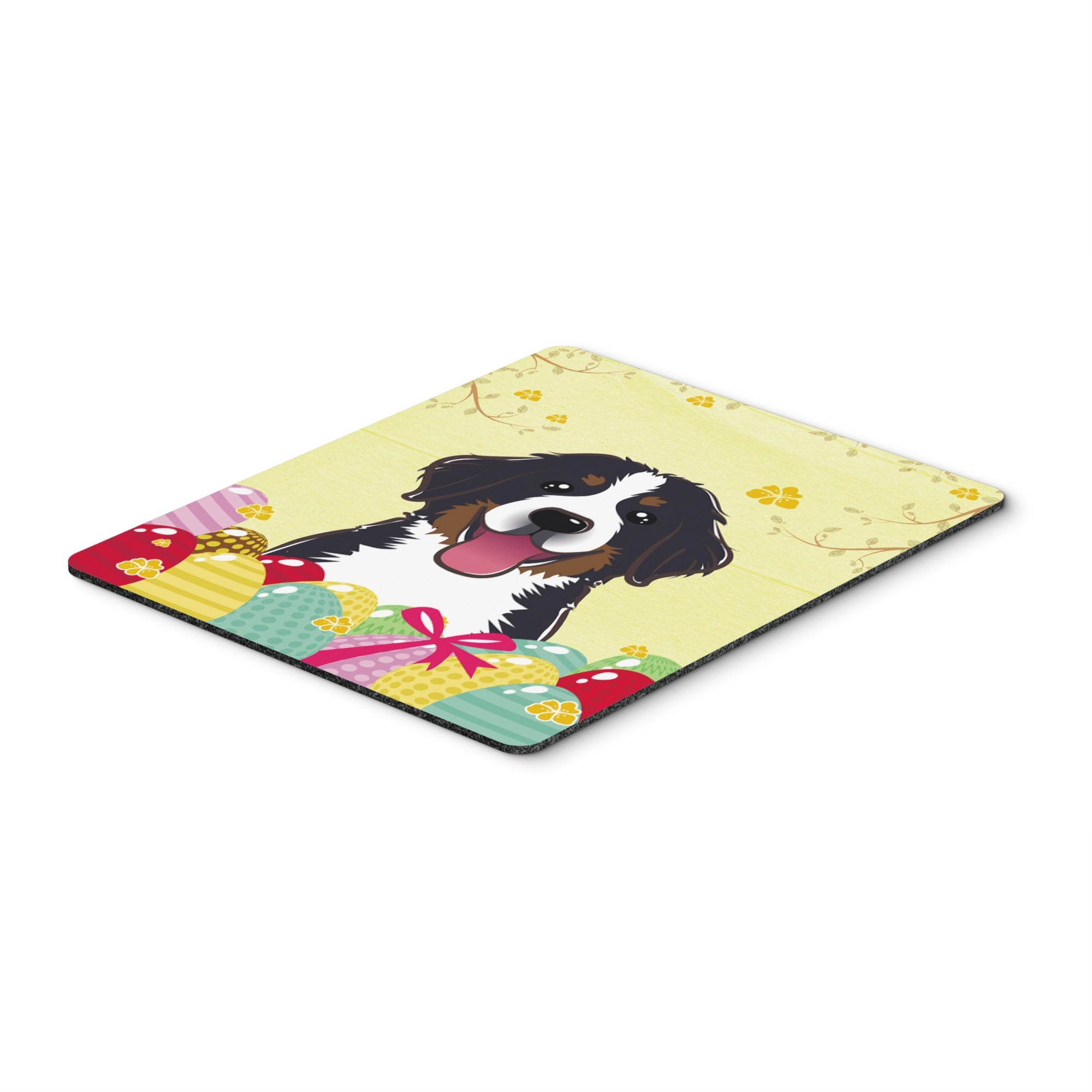 Caroline'S Treasures Bernese Mountain Dog Easter Egg Hunt Mouse Pad, Hot Pad Or Trivet, Multicolor (Bb1919Mp)