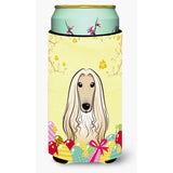 Caroline'S Treasures Bb1926Tbc Afghan Hound Easter Egg Hunt Tall Boy Hugger Koozie, Multicolor