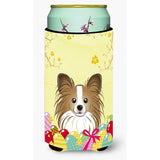 Caroline'S Treasures Bb1930Tbc Papillion Easter Egg Hunt Tall Boy Hugger Koozie, Multicolor