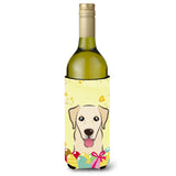 Caroline'S Treasures Bb1934Literk Golden Retriever Easter Egg Hunt Wine Bottle Hugger Koozie, 750Ml, Multicolor