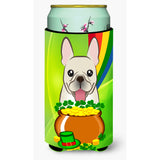 Caroline'S Treasures Bb1982Tbc French Bulldog St. Patrick'S Day Tall Boy Hugger Koozie, Multicolor