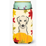Caroline'S Treasures Bb2028Tbc Yellow Labrador Thanksgiving Tall Boy Hugger Koozie, Multicolor