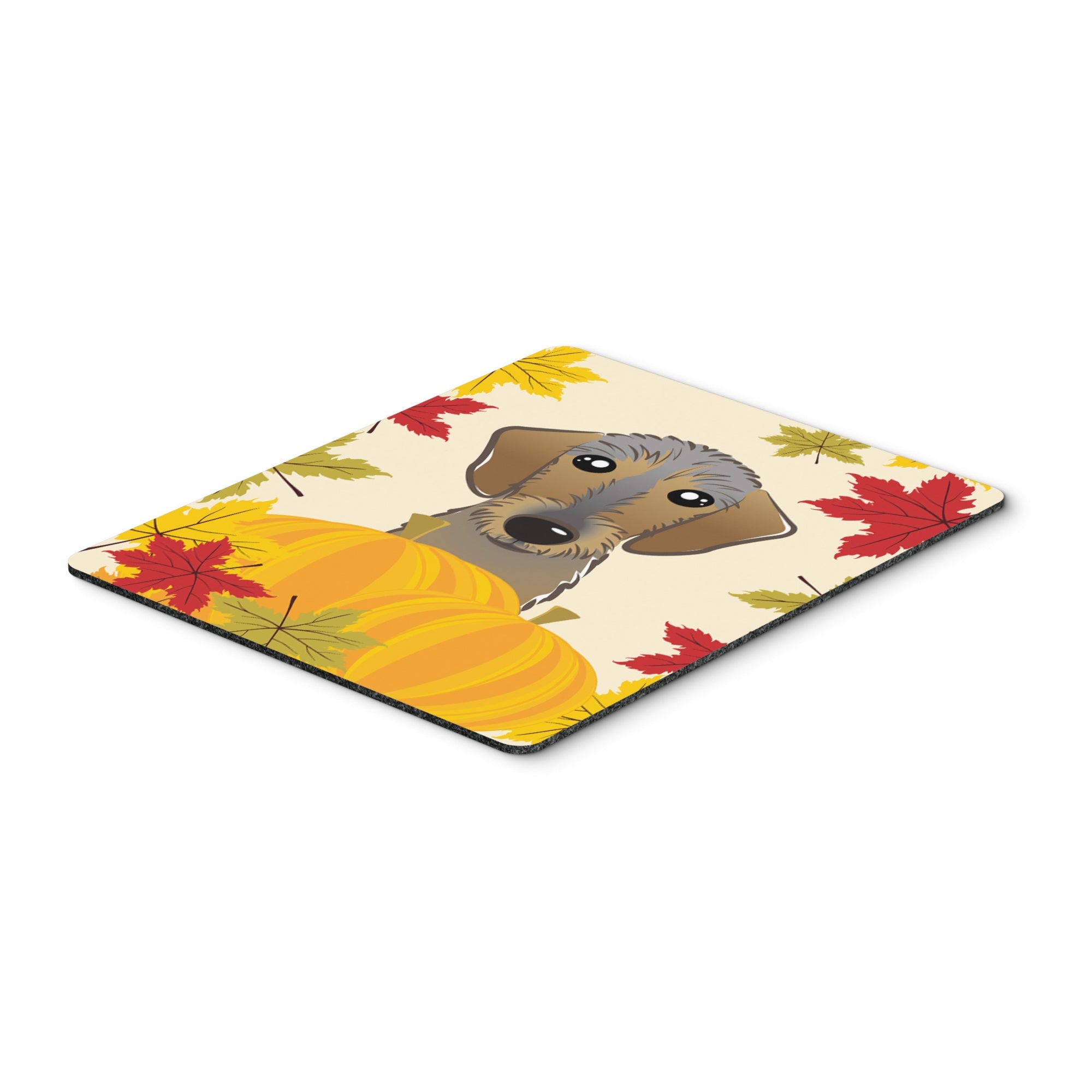 Caroline'S Treasures Wirehaired Dachshund Thanksgiving Mouse Pad, Hot Pad Or Trivet, Multicolor (Bb2039Mp)