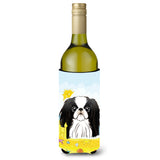 Caroline'S Treasures Bb2098Literk Japanese Chin Summer Beach Wine Bottle Hugger Koozie, 750Ml, Multicolor