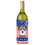 Caroline'S Treasures Bb2136Literk Schnauzer Wine Bottle Hugger Koozie, 750Ml, Multicolor