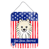 Caroline'S Treasures Pomeranian Wall Or Door Hanging Prints Bb2137Ds1216, 16Hx12W, Multicolor