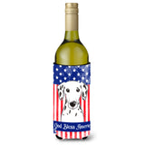 Caroline'S Treasures Bb2140Literk Dalmatian Wine Bottle Hugger Koozie, 750Ml, Multicolor