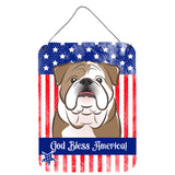 Caroline'S Treasures English Bulldog Wall Or Door Hanging Prints Bb2149Ds1216, 16Hx12W, Multicolor