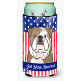 Caroline'S Treasures Bb2149Tbc English Bulldog Tall Boy Hugger Koozie, Multicolor