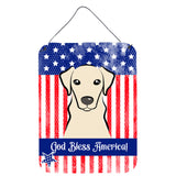 Caroline'S Treasures Yellow Labrador Wall Or Door Hanging Prints Bb2152Ds1216, 16H X 12W, Multicolor