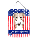 Caroline'S Treasures Borzoi Wall Or Door Hanging Prints Bb2158Ds1216, 16Hx12W, Multicolor