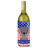 Caroline'S Treasures Bb2161Literk Weimaraner Wine Bottle Hugger Koozie, 750Ml, Multicolor