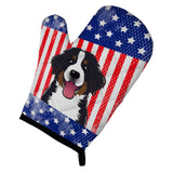 Caroline'S Treasures Bb2167Ovmt American Flag And Bernese Mountain Dog Oven Mitt, 12 By 8.5, Multicolor