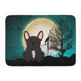 Caroline'S Treasures Halloween Scary French Bulldog Brindle Floor Mat, 19 X 27, Multicolor