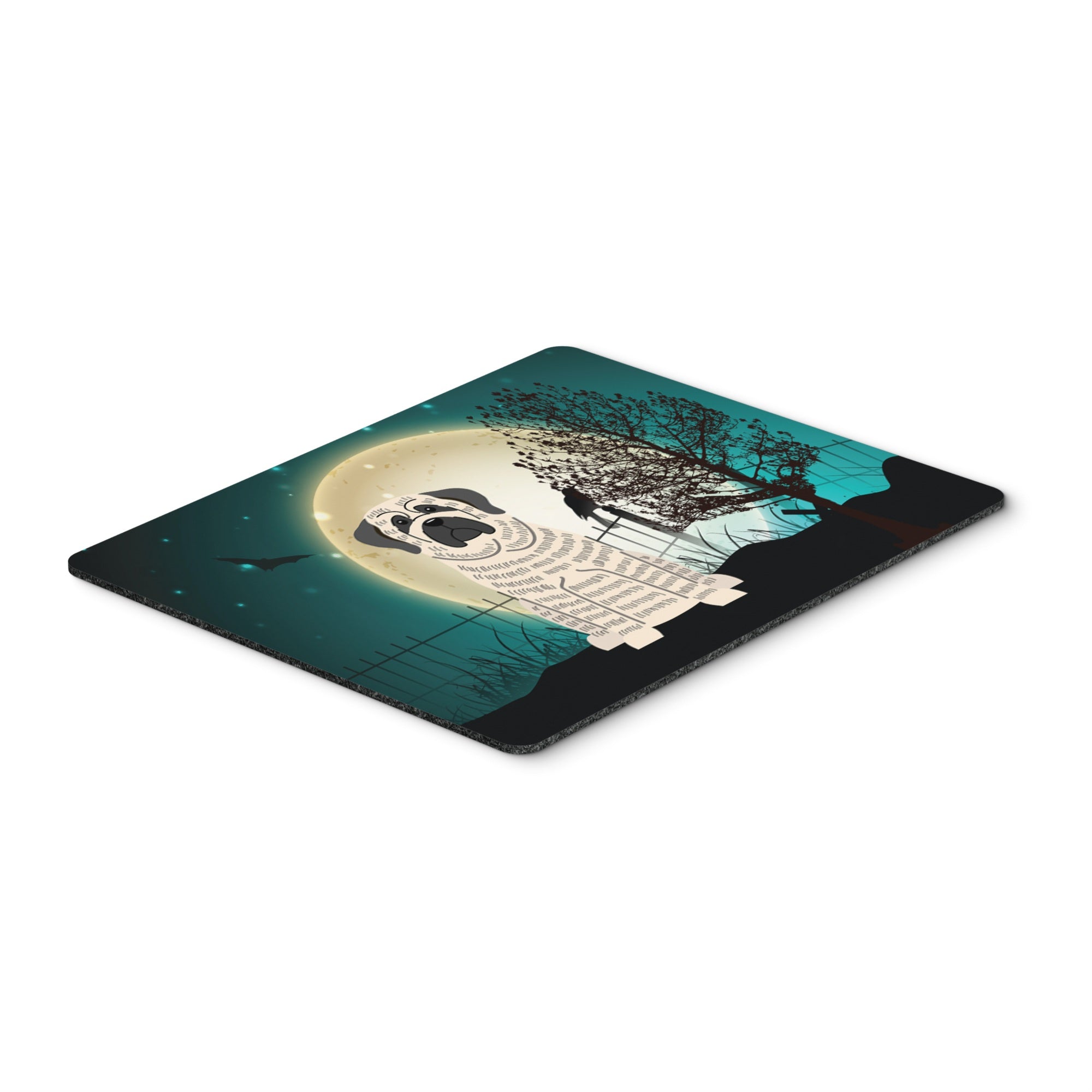Caroline'S Treasures Halloween Scary Mastiff Brindle White Mouse Pad, Multicolor, 7.75X9.25 (Bb2206Mp)