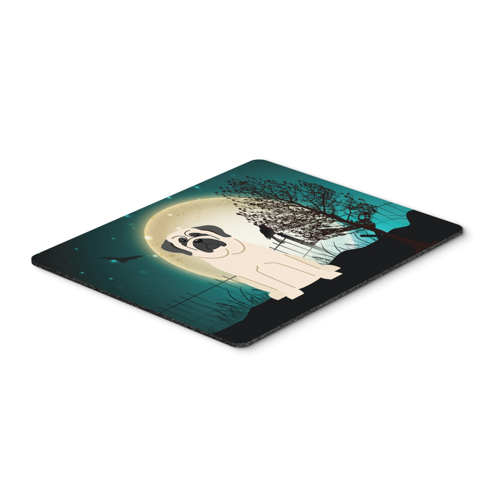 Caroline'S Treasures Halloween Scary Mastiff White Mouse Pad, Multicolor, 7.75X9.25 (Bb2207Mp)