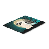 Caroline'S Treasures Halloween Scary Mastiff White Mouse Pad, Multicolor, 7.75X9.25 (Bb2207Mp)