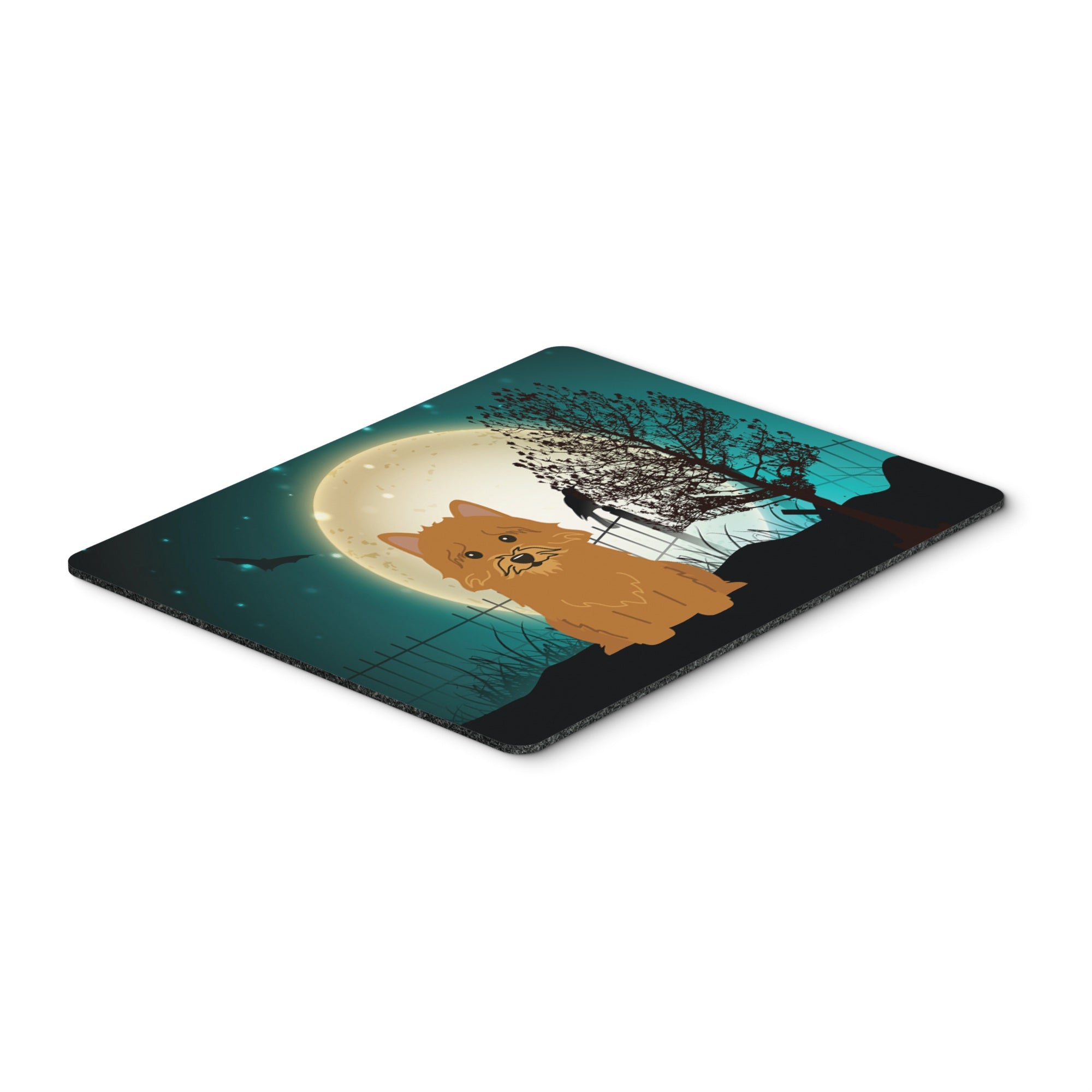 Caroline'S Treasures Halloween Scary Norwich Terrier Mouse Pad, Multicolor, 7.75X9.25 (Bb2210Mp)