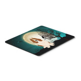 Caroline'S Treasures Halloween Scary Basset Hound Mouse Pad, Multicolor, 7.75X9.25 (Bb2211Mp)