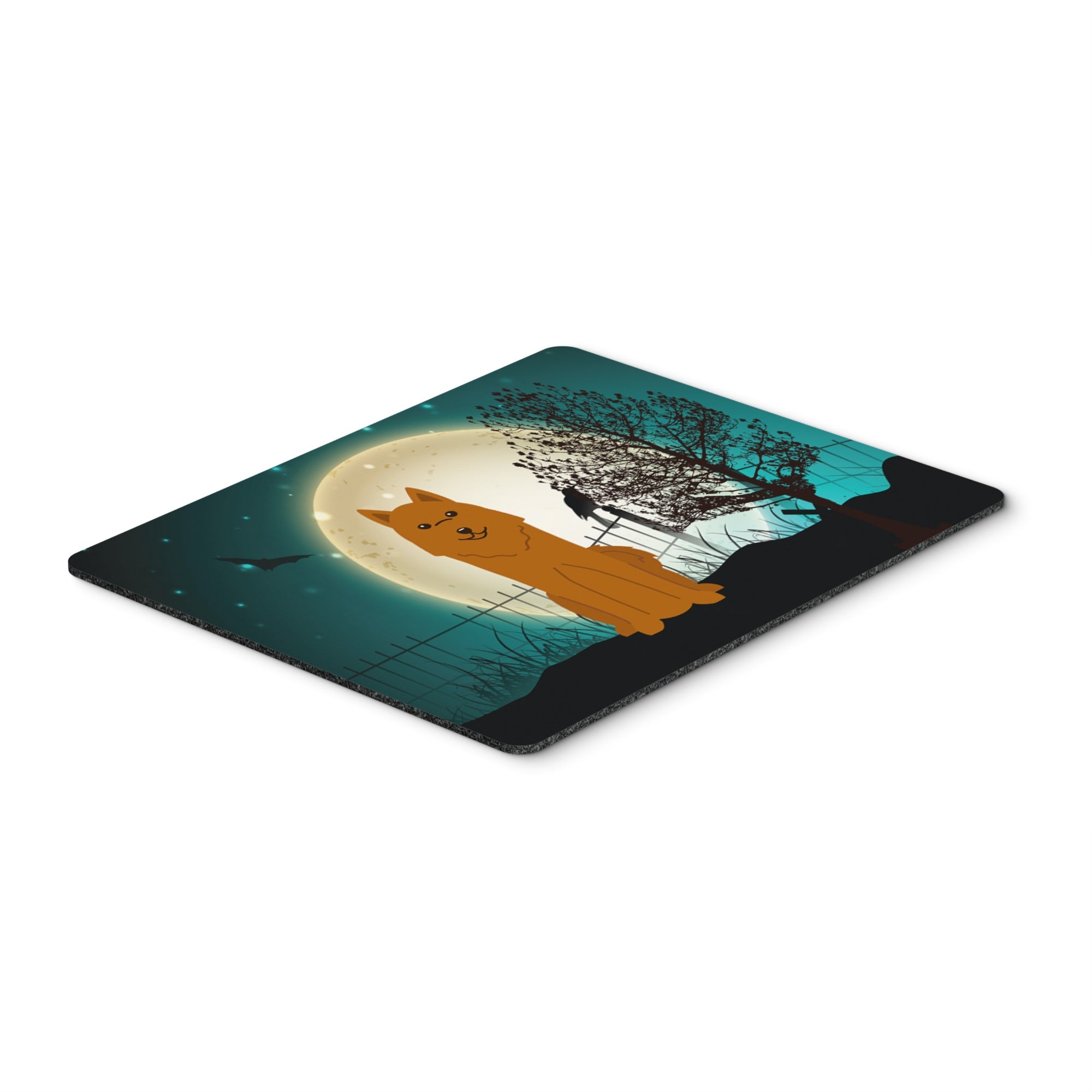 Caroline'S Treasures Halloween Scary Karelian Bear Dog Mouse Pad, Multicolor, 7.75X9.25 (Bb2212Mp)