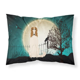 Caroline'S Treasures Halloween Scary Borzoi Fabric Standard Pillowcase Bb2213Pillowcase, Multicolor