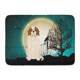 Caroline'S Treasures Halloween Scary Saint Bernard Floor Mat, 19 X 27, Multicolor