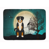 Caroline'S Treasures Halloween Scary Appenzeller Sennenhund Floor Mat, 19 X 27, Multicolor